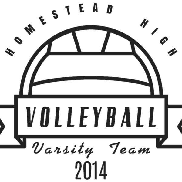Volleyball Template DNT001 BW Thumbnail