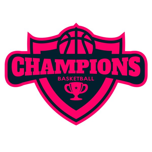 Champions Basketball League logo template Thumbnail