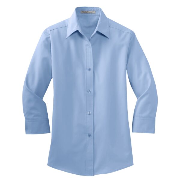 Ladies 3/4 Sleeve Easy Care Shirt Thumbnail