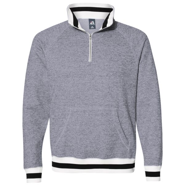 Peppered Fleece Quarter-Zip Sweatshirt Thumbnail